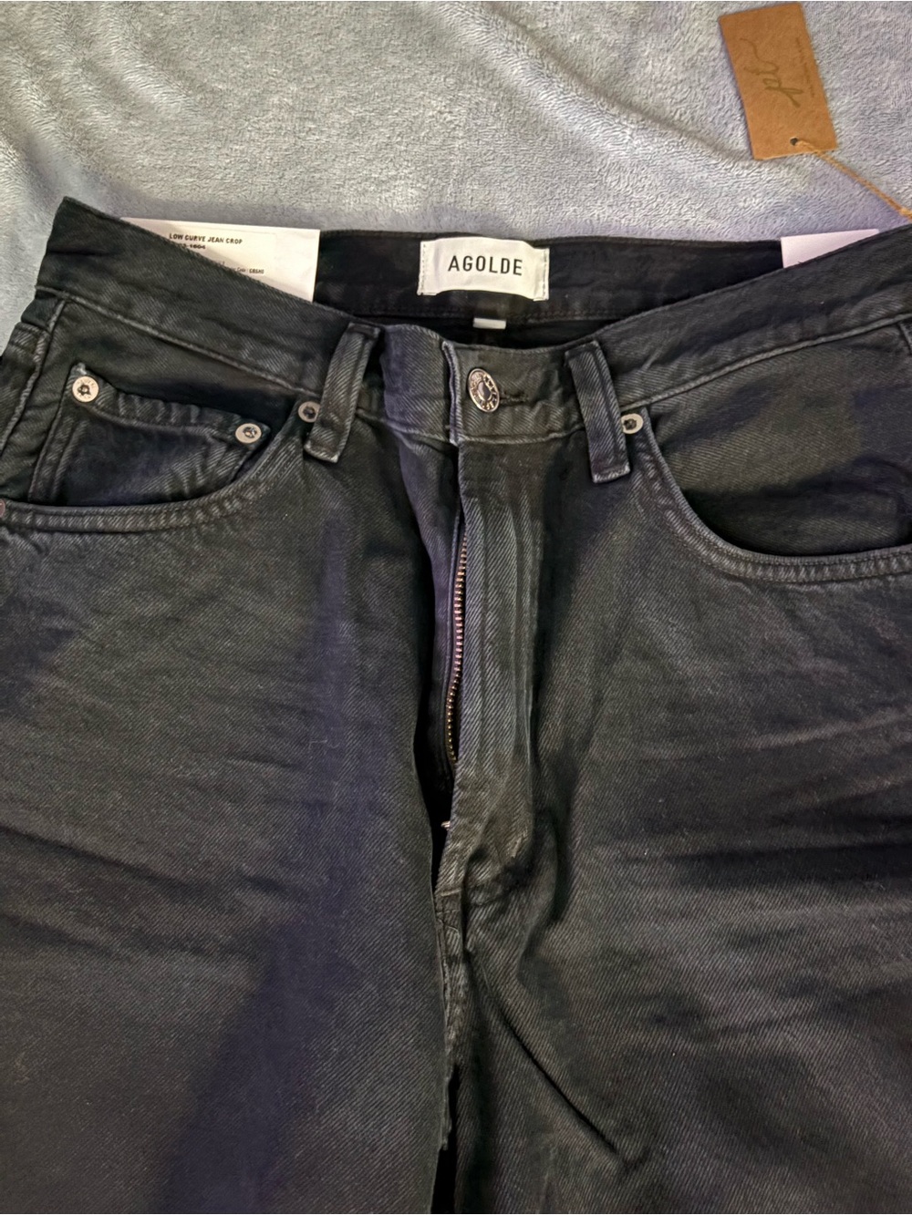 Agolde Low Curve Jean Crop in color Crushed